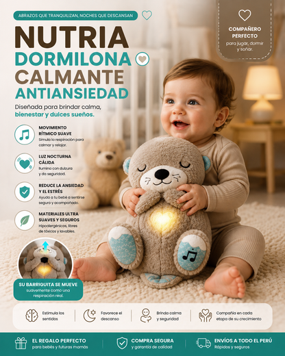 Nutria Dormilona — El Compañero Perfecto Para Dormir