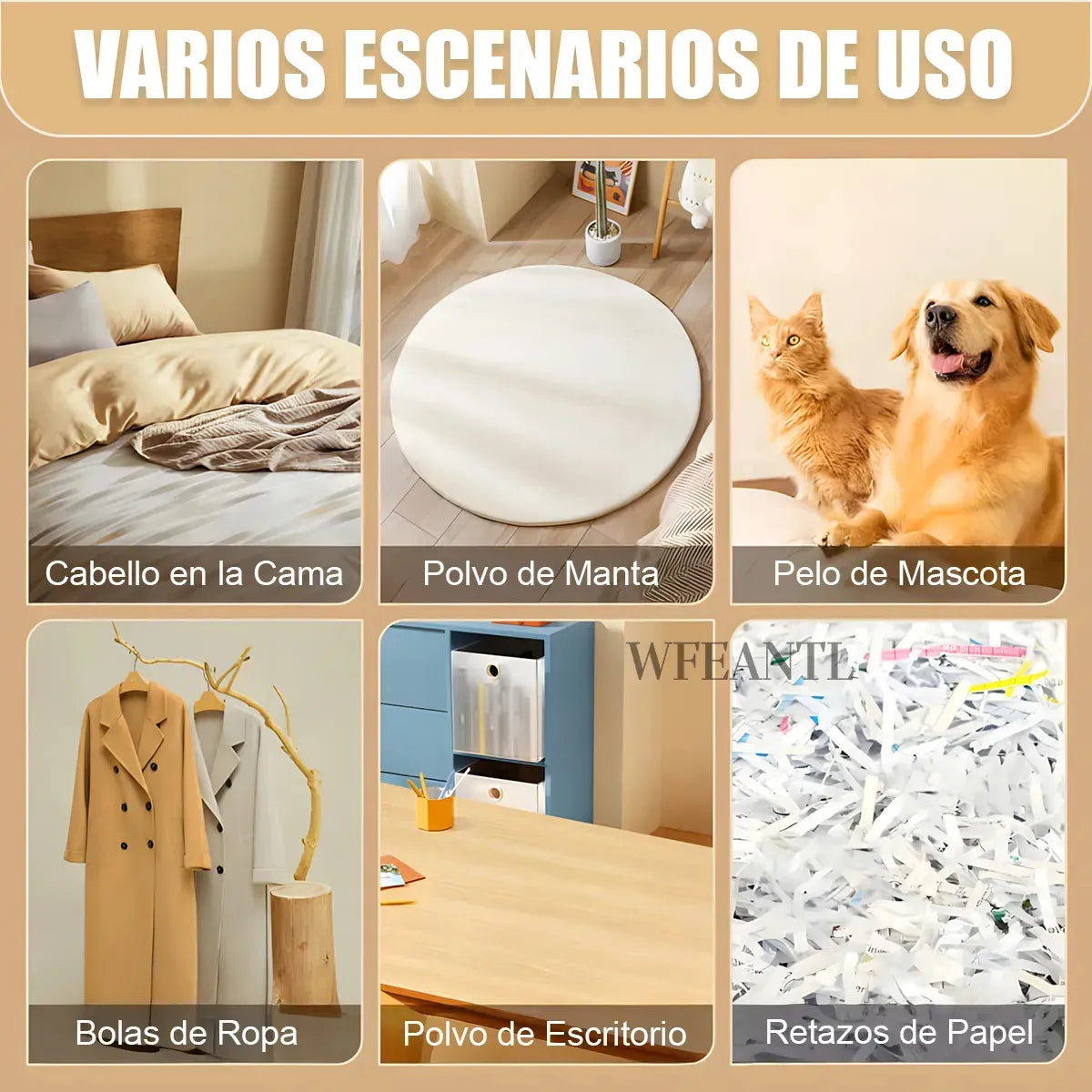 Rodillo Quita Pelusas Reutilizable Premium