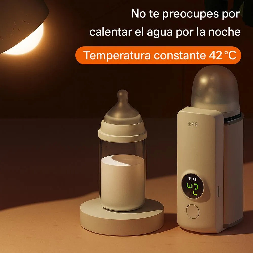 Calentador de Biberón Portátil Recargable
